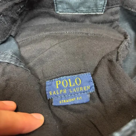 Polo Ralph Lauren Combat Trousers OG 107 GS Parachute Cargo Pants 34x30
